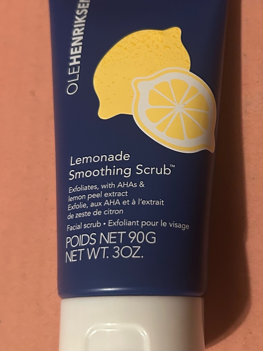 Ole Henriksen Lemonade Smoothing Scrub - Blue and Yellow